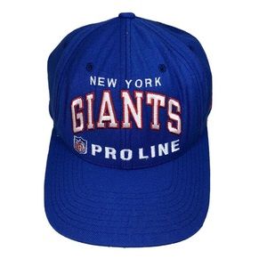 Vintage Champion New York Giants NFL Proline Snapback Hat